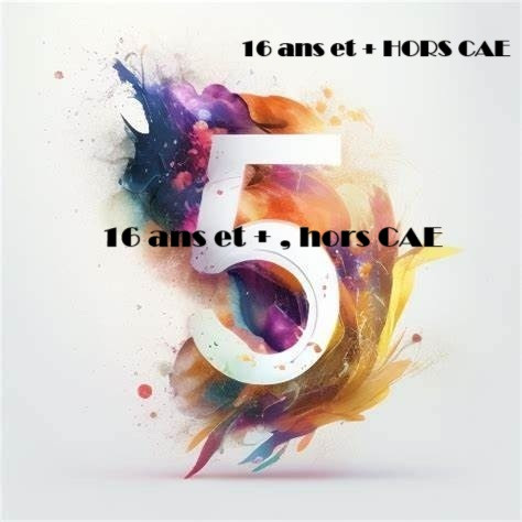 Abonnement SURF 5 séances pour 16 ans et + (HORS CAE)